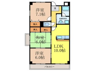 プレアデスの物件間取画像